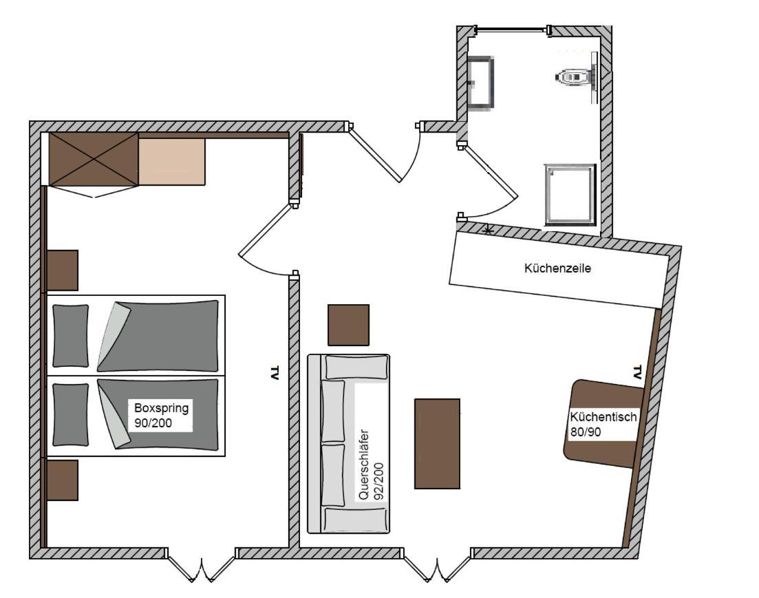 Villa Inselhuus Norderney Habitación foto